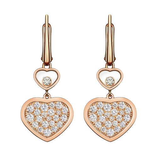 [LUXE]HAPPY HEART EARRINGS FULL DIAMOND