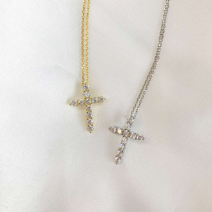 [LUXE]Unique Cross Shape Necklace