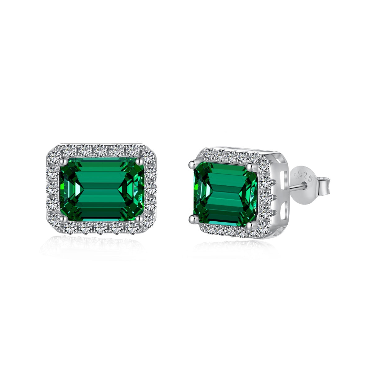 [LUXE]Luxurious Dainty Emerald Cut Banquet Earrings