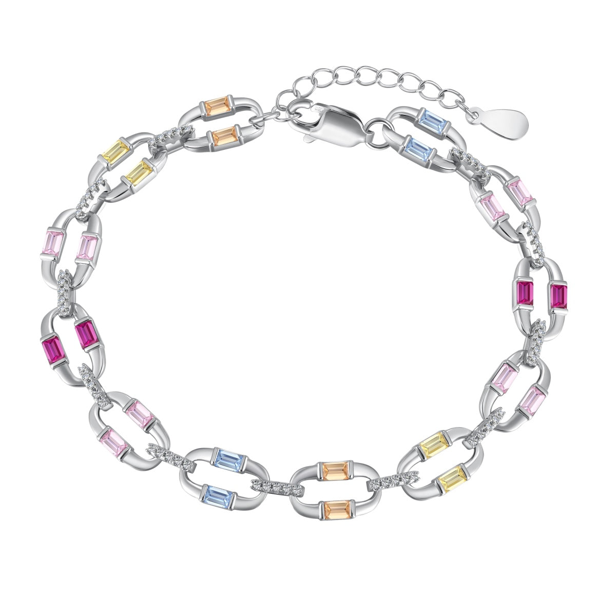 [LUXE]Dazzling Colorful Daily Bracelet