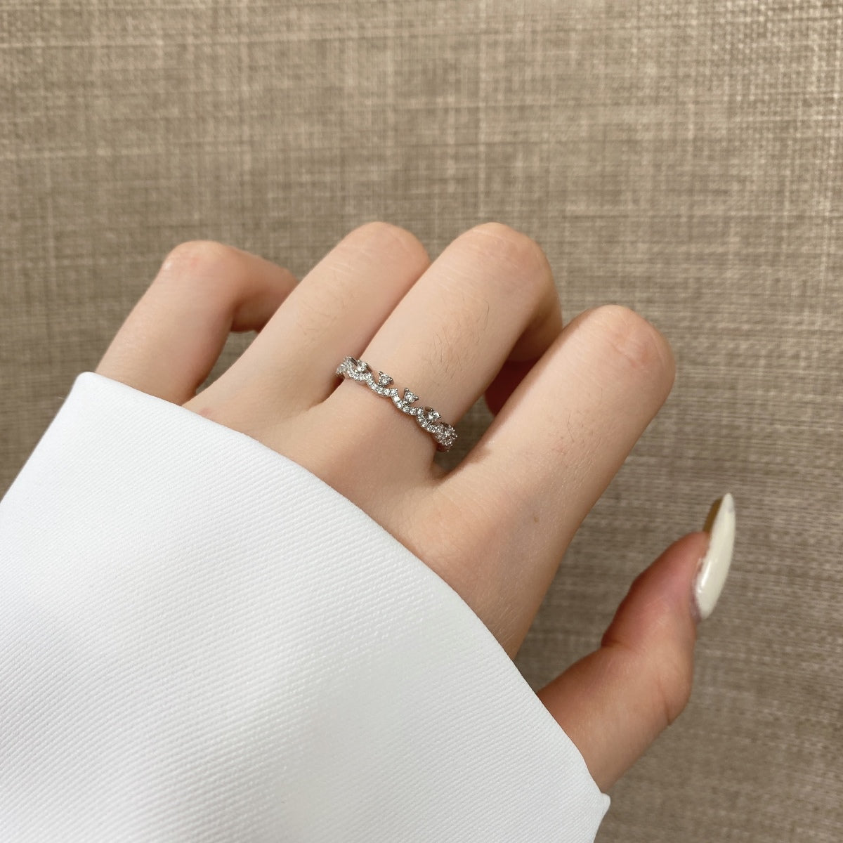 [LUXE]Elegant Resplendent Round Shape Party Ring