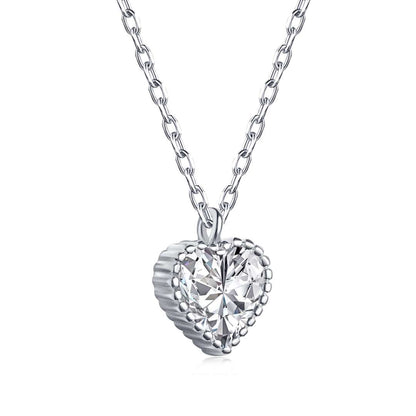 [LUXE]Ornate Heart Shape Necklace