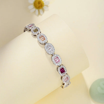 [LUXE]Exquisite Ornate Emerald Cut Daily Bracelet