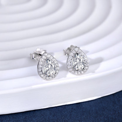 [LUXE]Luxurious Water Drop Shape Earrings