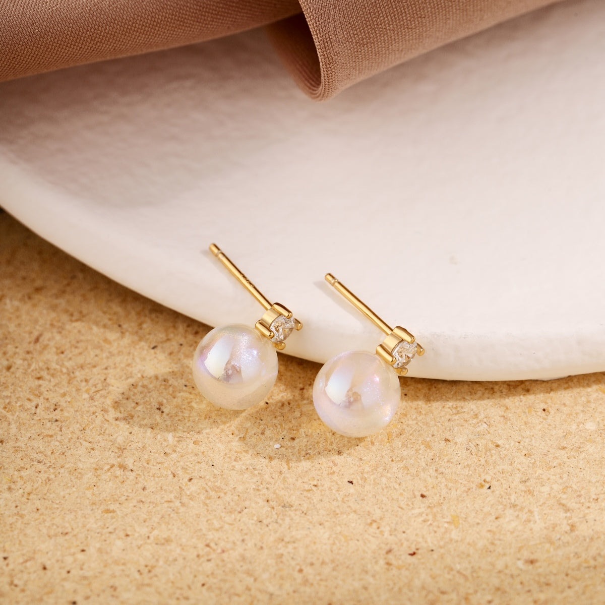 [LUXE]Symphony Mermaid Pearl Earrings