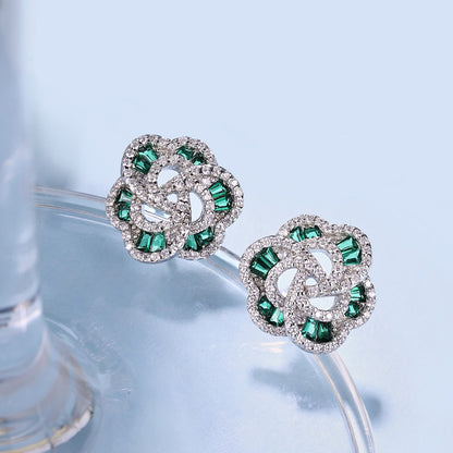 [LUXE]Exquisite Flower Shape Daily Earrings