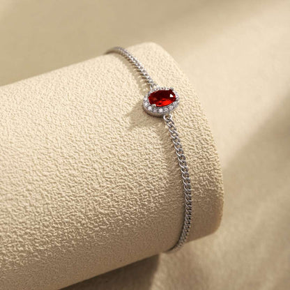 [LUXE]Exquisite Oval Shape Bracelet