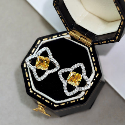 [LUXE]Elegant Star Shape Princess Cut Daily Earrings