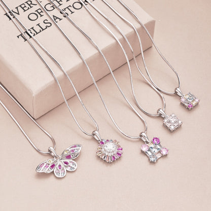 [LUXE]Charming Flower Colorful Necklace