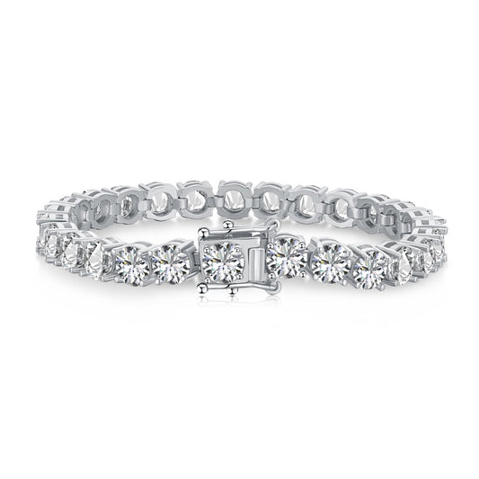 [LUXE]0.75 Carat Dazzling Round Cut Wedding Bracelet