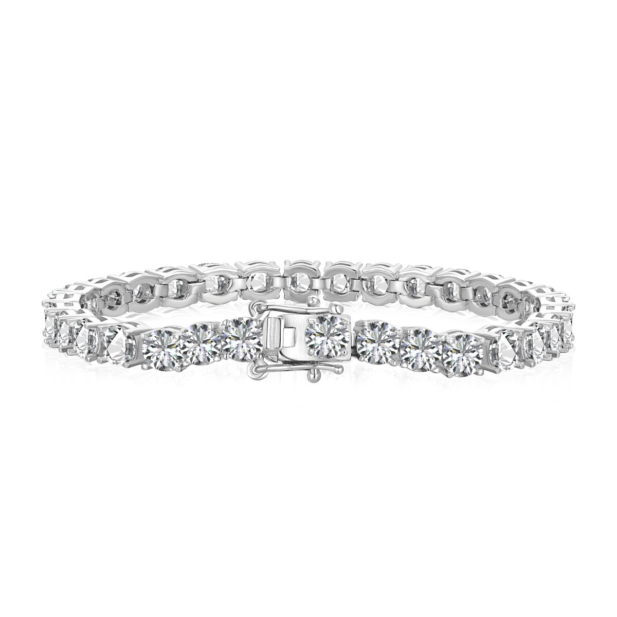 [LUXE]Ornate Sparkling Round Cut Wedding Bracelet