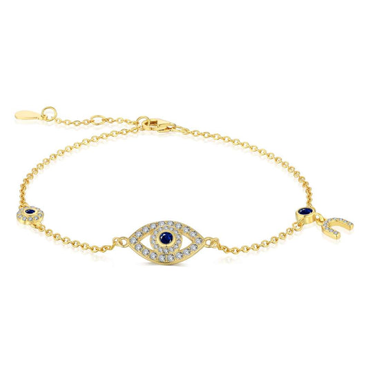 [LUXE]Dainty Eye Shape Necklace