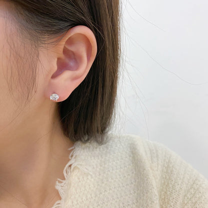 [LUXE]Unique Round Shape Earrings