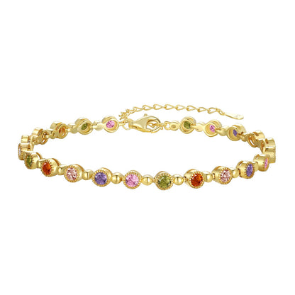 [LUXE]Sparkling Exquisite Round Cut Party Bracelet