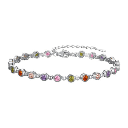 [LUXE]Sparkling Exquisite Round Cut Party Bracelet