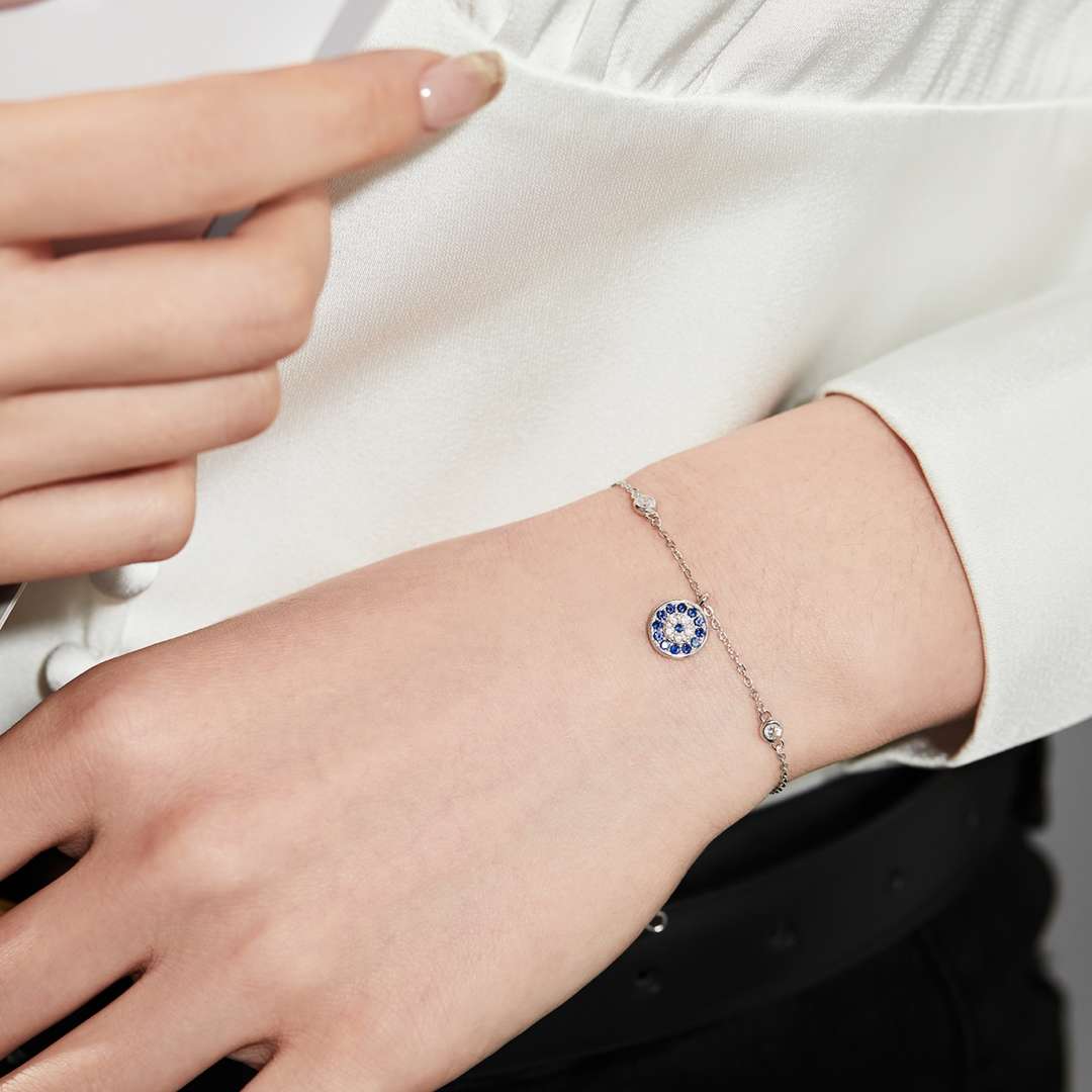 [LUXE]Devil's Eye Round Shape Bracelet