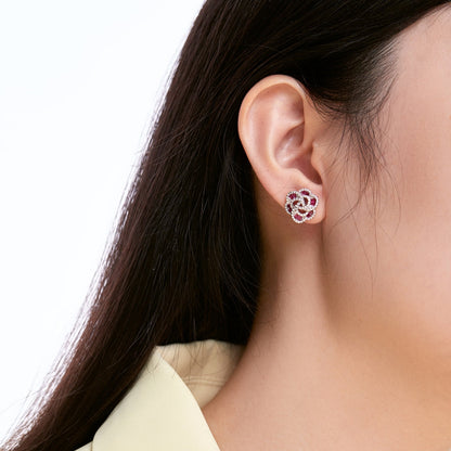 [LUXE]Exquisite Flower Shape Daily Earrings