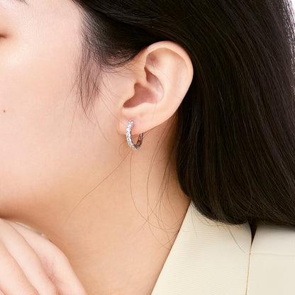 [LUXE]Radiant Colorful Round Cut Earrings