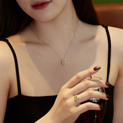 [LUXE]Delicate Unique Oval Cut Daily Earrings