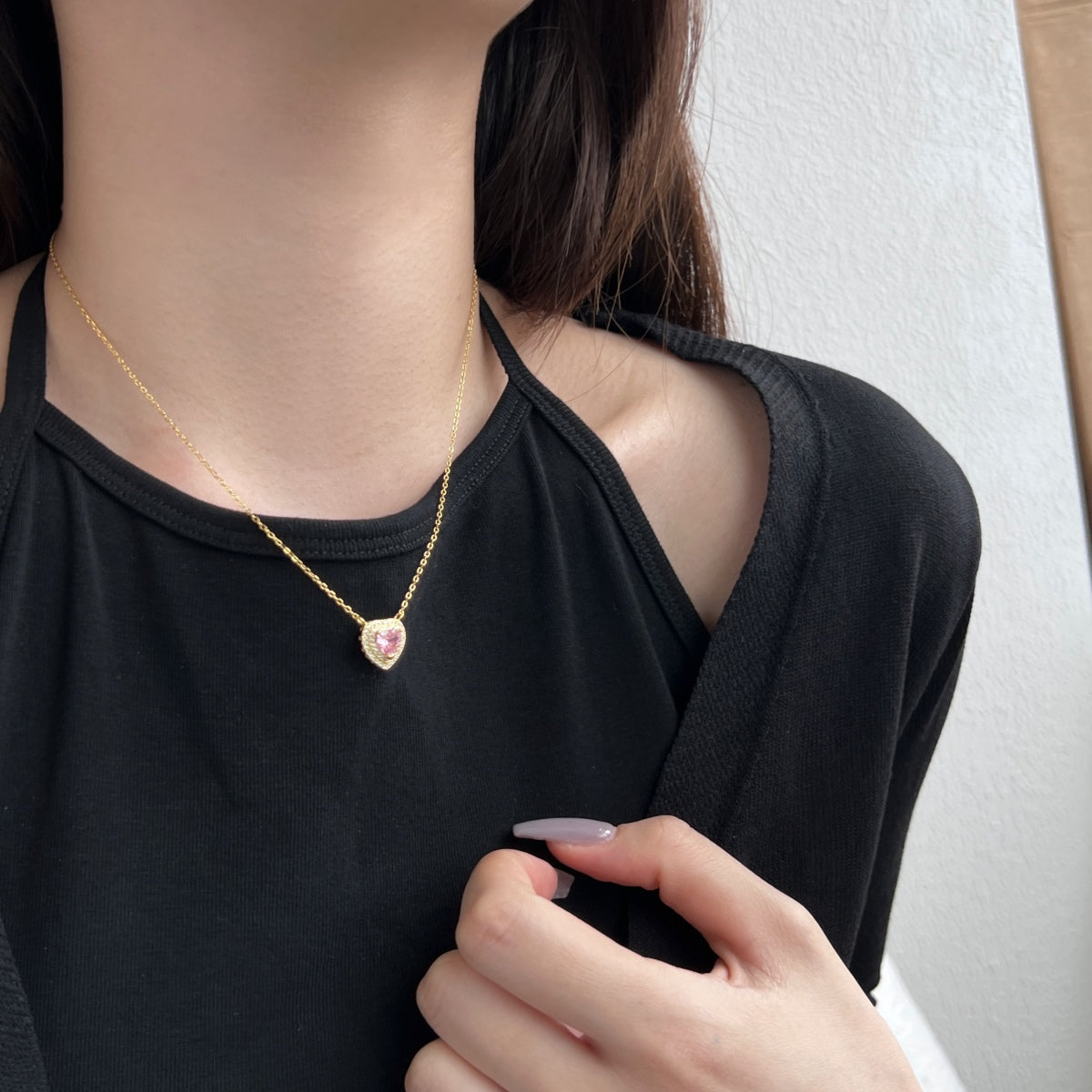 [LUXE]Exquisite Heart Shape Necklace