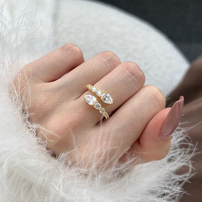 [LUXE]Delicate Lively Snake Shape Daily Ring