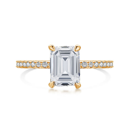 [LUXE]2.0 Carat Scintillating Ornate Radiant Cut Party Ring