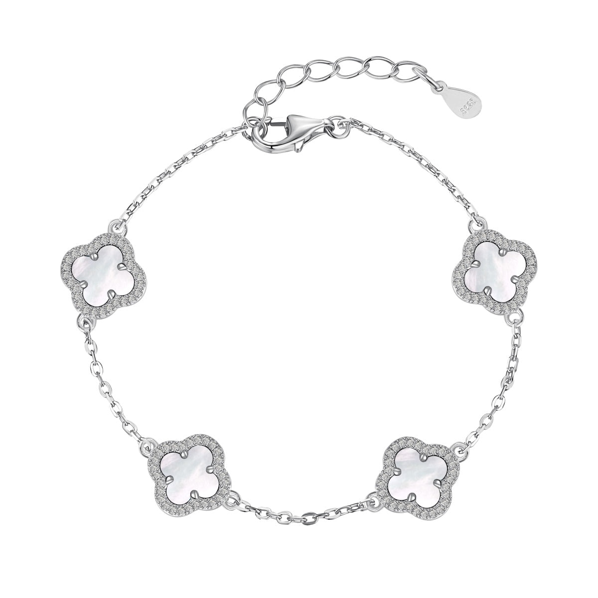 [LUXE]Four-Leaf Clover Exquisite Bracelet