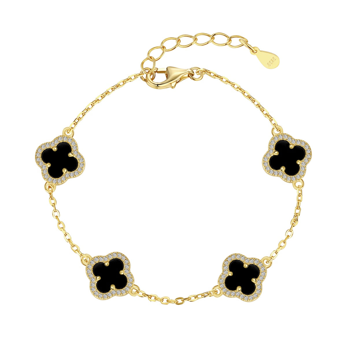 [LUXE]Four-Leaf Clover Exquisite Bracelet