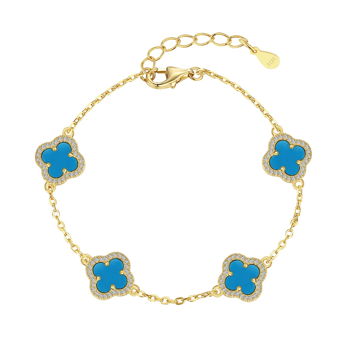 [LUXE]Four-Leaf Clover Exquisite Bracelet