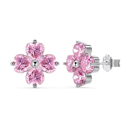 [LUXE]Four-Leaf Clover Ball Earrings