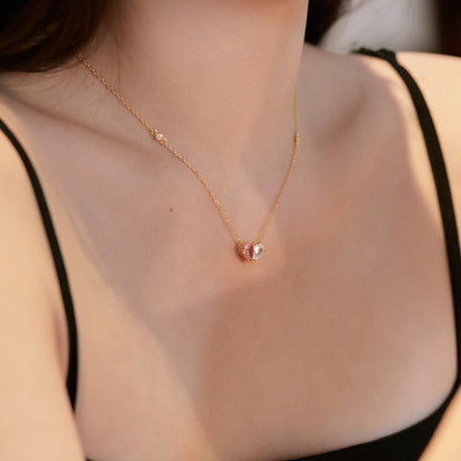 [LUXE]Unique Heart Shape Necklace