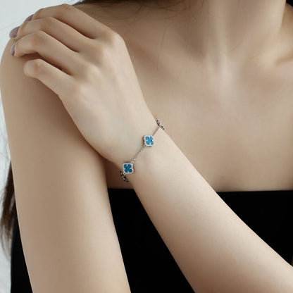 [LUXE]Four-Leaf Clover Exquisite Bracelet