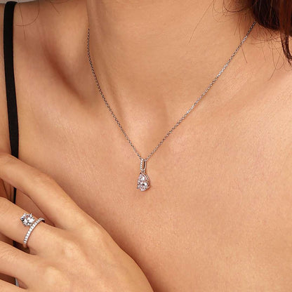 [LUXE]Delicate Water Drop Shape Fashion Necklace