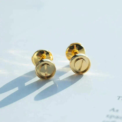 [LUXE]LOVE EARRINGS GOLD 10MM