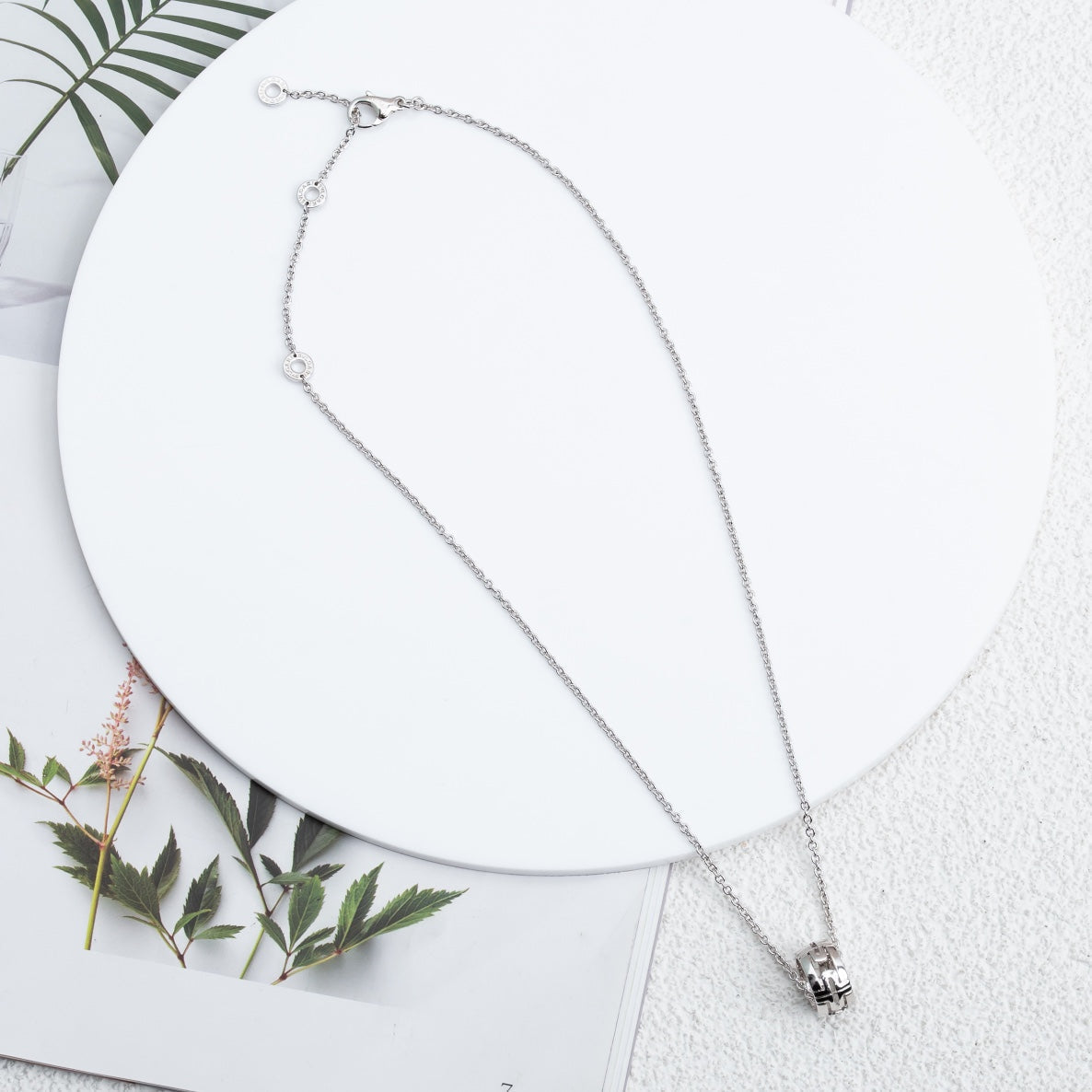 [LUXE]PARENTESI NECKLACE SILVER