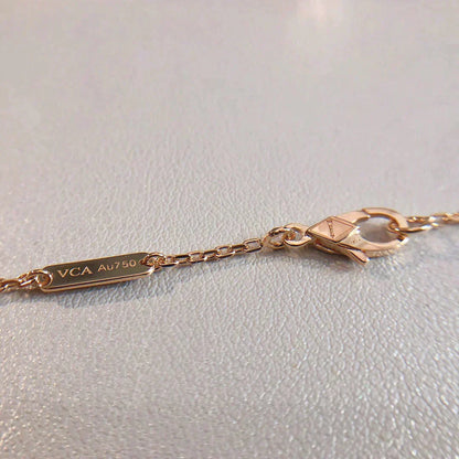 [LUXE] PERLEE PEDANT NECKLACE GOLD / ROSE GOLD