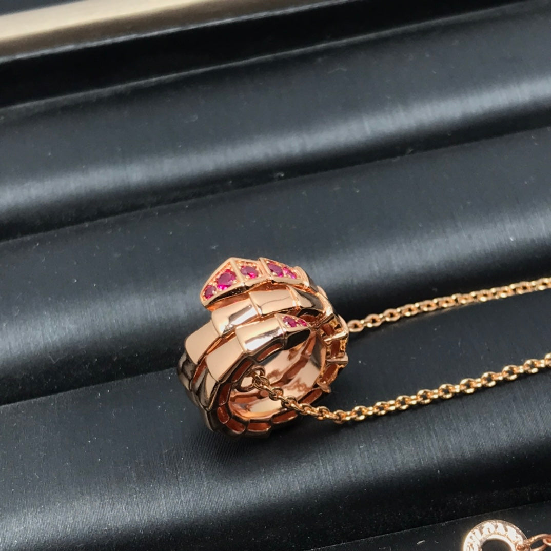 [LUXE]SERPENTI PEDANT NECKLACE