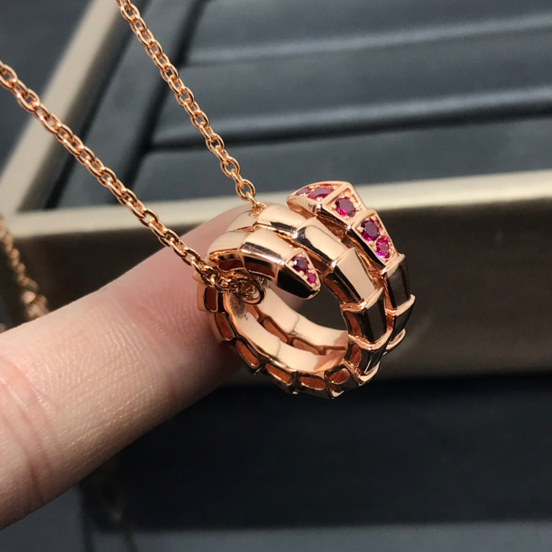 [LUXE]SERPENTI PEDANT NECKLACE