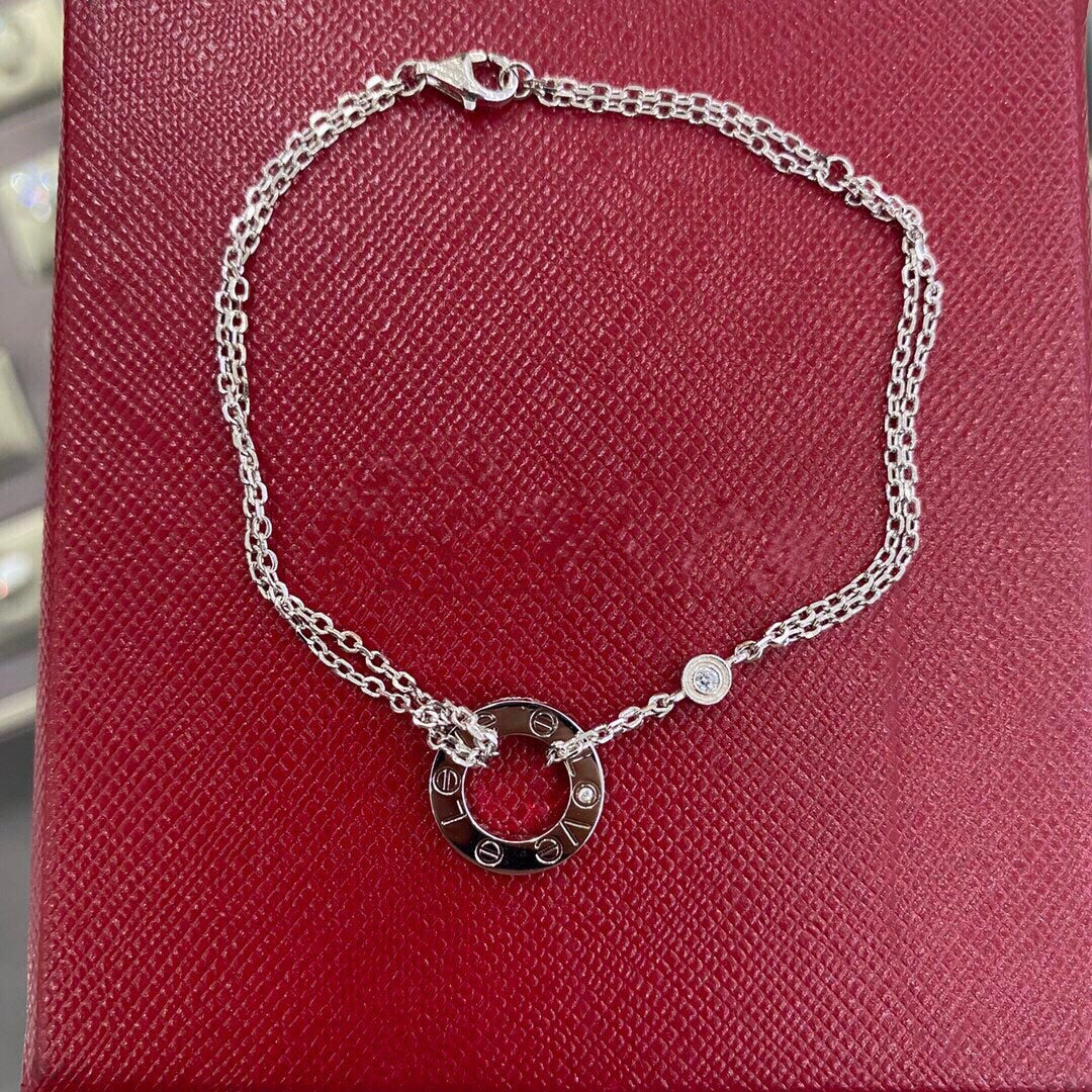 [LUXE]LOVE BRACELET 2 DIAMOND