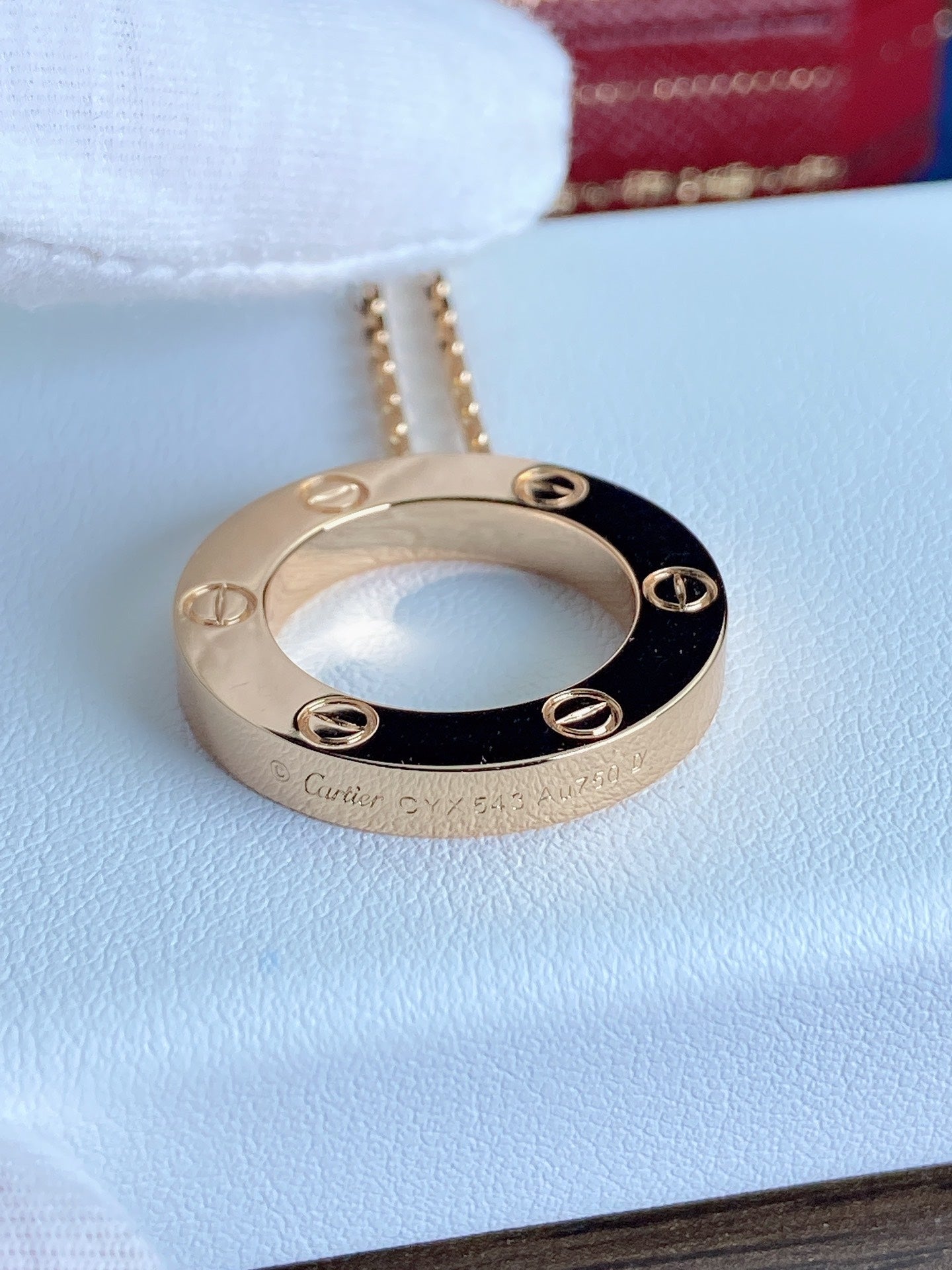 [LUXE]LOVE NECKLACE 16MM