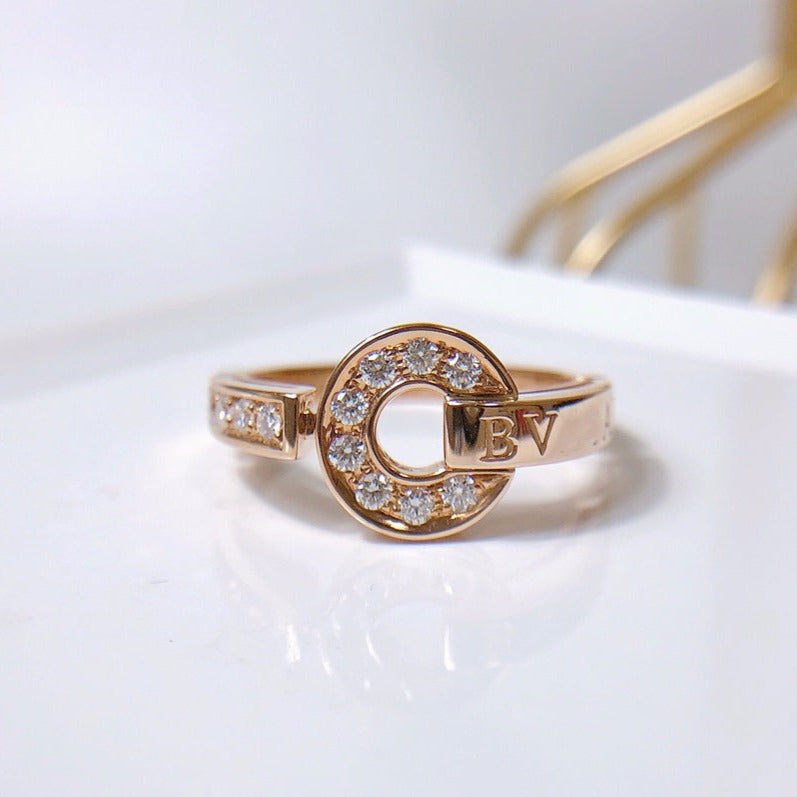 [LUXE]DREAM RING DIAMOND PINK GOLD