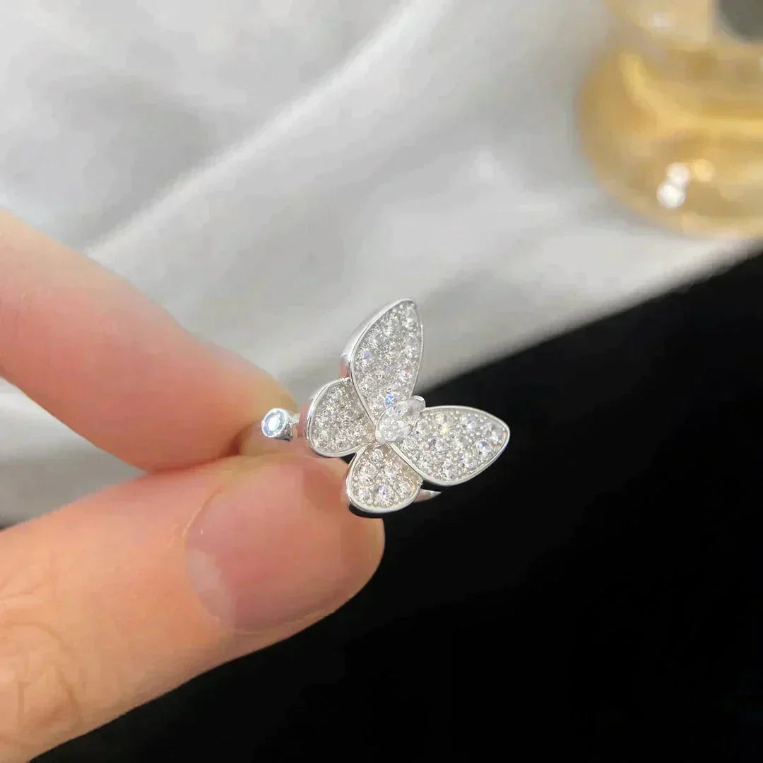 [LUXE] BUTTERFLY DIAMOND RING