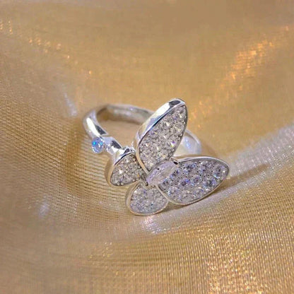 [LUXE] BUTTERFLY DIAMOND RING