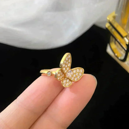 [LUXE] BUTTERFLY DIAMOND RING