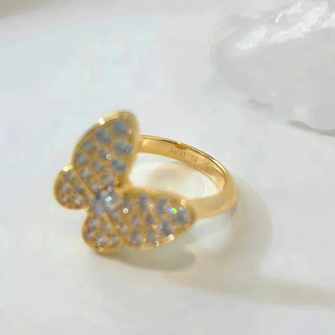 [LUXE] BUTTERFLY DIAMOND RING