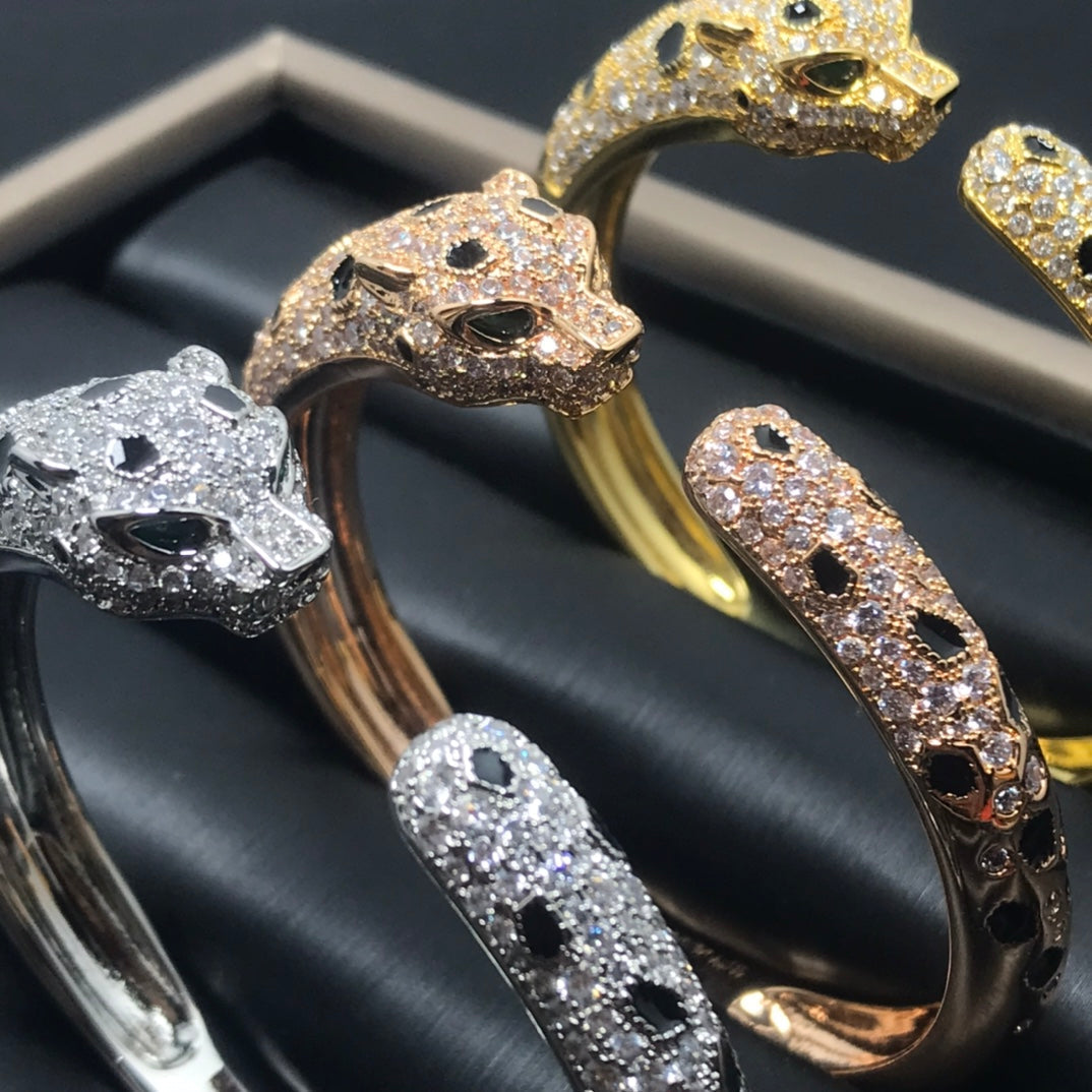 [LUXE]PANTHERE BIG BRACELET DIAMONDS