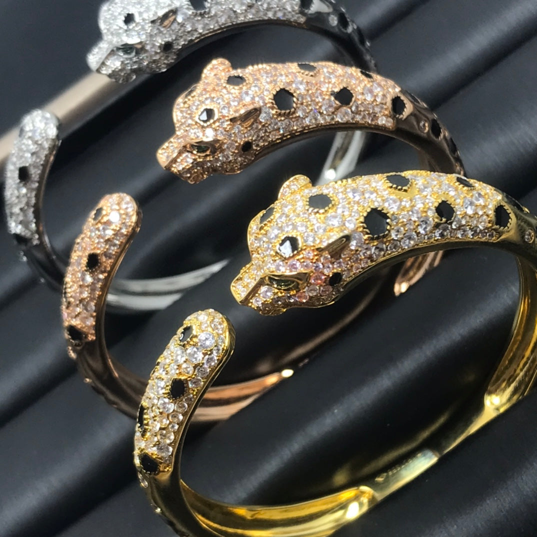 [LUXE]PANTHERE BIG BRACELET DIAMONDS