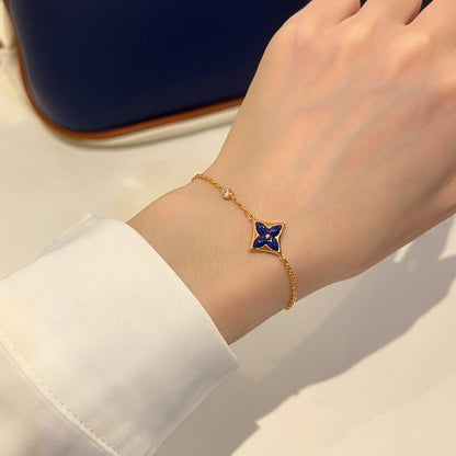 [LUXE]COLOR STAR PINK GOLD DIAMOND BRACELET