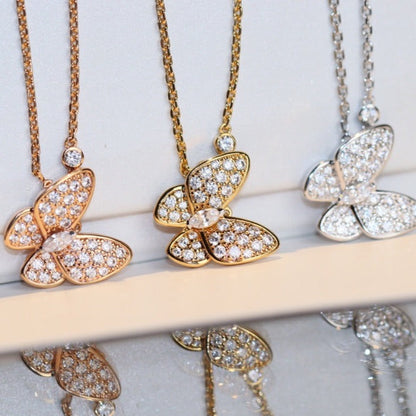 [LUXE] BUTTERFLY DIAMOND NECKLACE