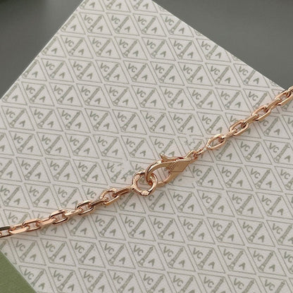 [LUXE] LUCKY SPRING 15 MOTIFS ROSE GOLD NECKLACE